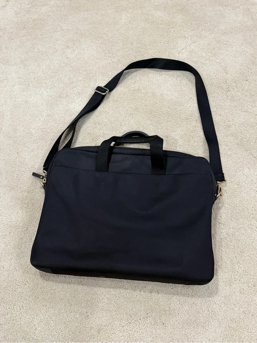 kate spade Black Nylon Laptop Briefcase with Shoulder Strap